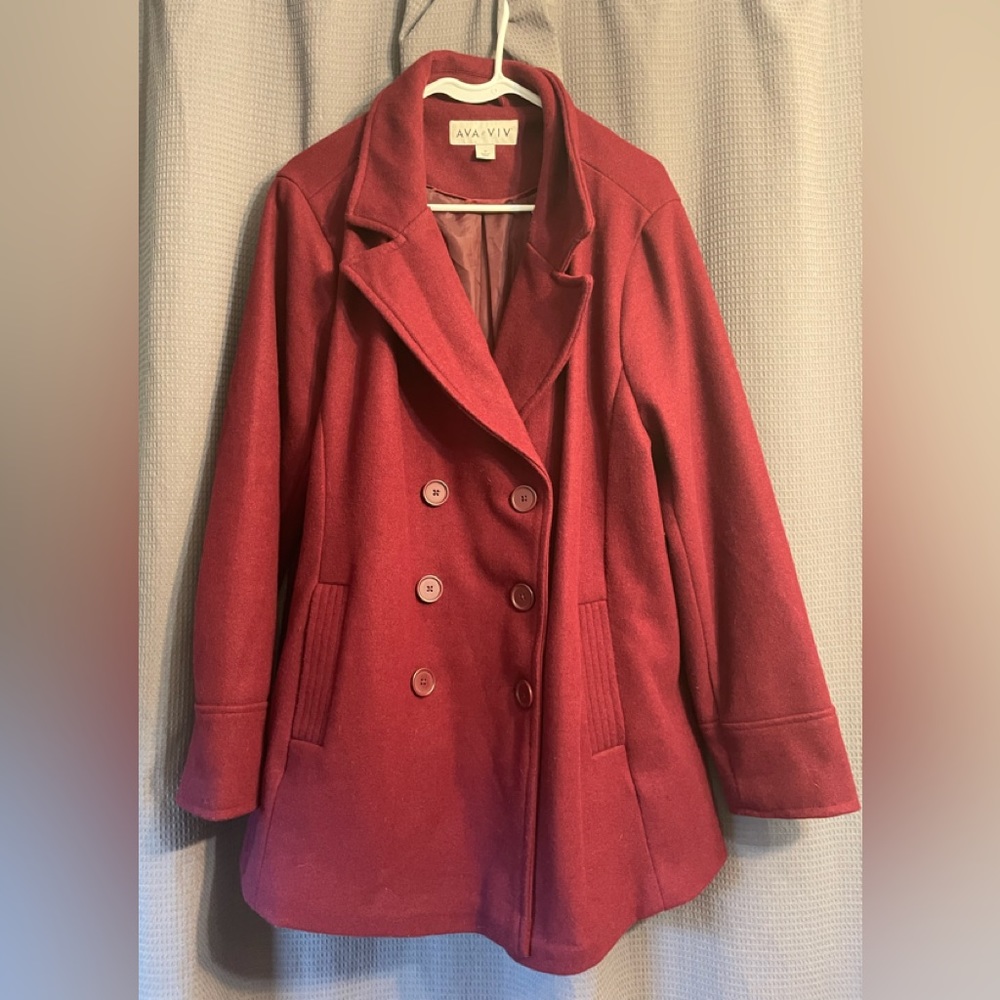 Ava & Viv Pea Coat size 1X